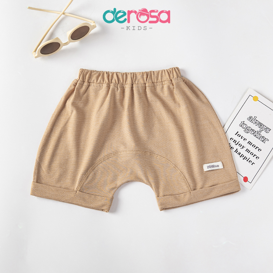 Quần đùi bé trai DEROSA KIDS cho bé từ 6 - 18 tháng ZSB23-391Q
