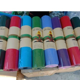 THẢM TẬP YOGA , THẢM TẬP GYM TPE ĐỊNH TUYẾN CAO CẤP 2 LỚP - BACHHOAHOAHONG