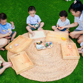  Thảm trải sàn cho bé thảm cho bé tập bò thảm cói lót sàn thảm trải phòng khách chất liệu lục bình tự nhiên mây tre 