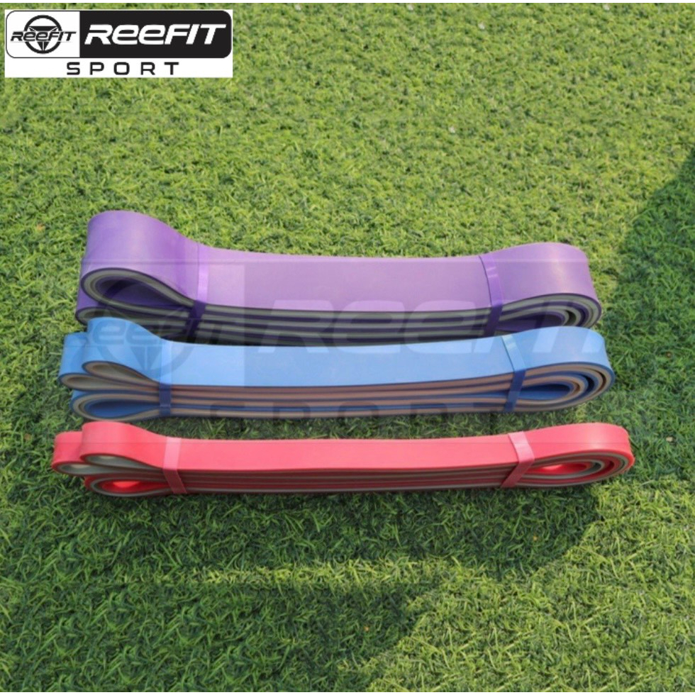 Dây Kháng Lực Dây Đàn Hồi Dây Cao Su Powerband Tập Toàn Thân Đa Năng Chính Hãng Reefit