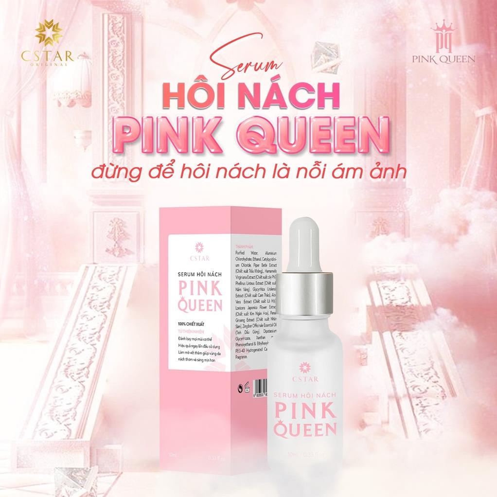 Serum hôi nách pink queen,hôi nách hôi chân pink queen-Chính hãng giảm hôi nách hôi chân hiệu quả
