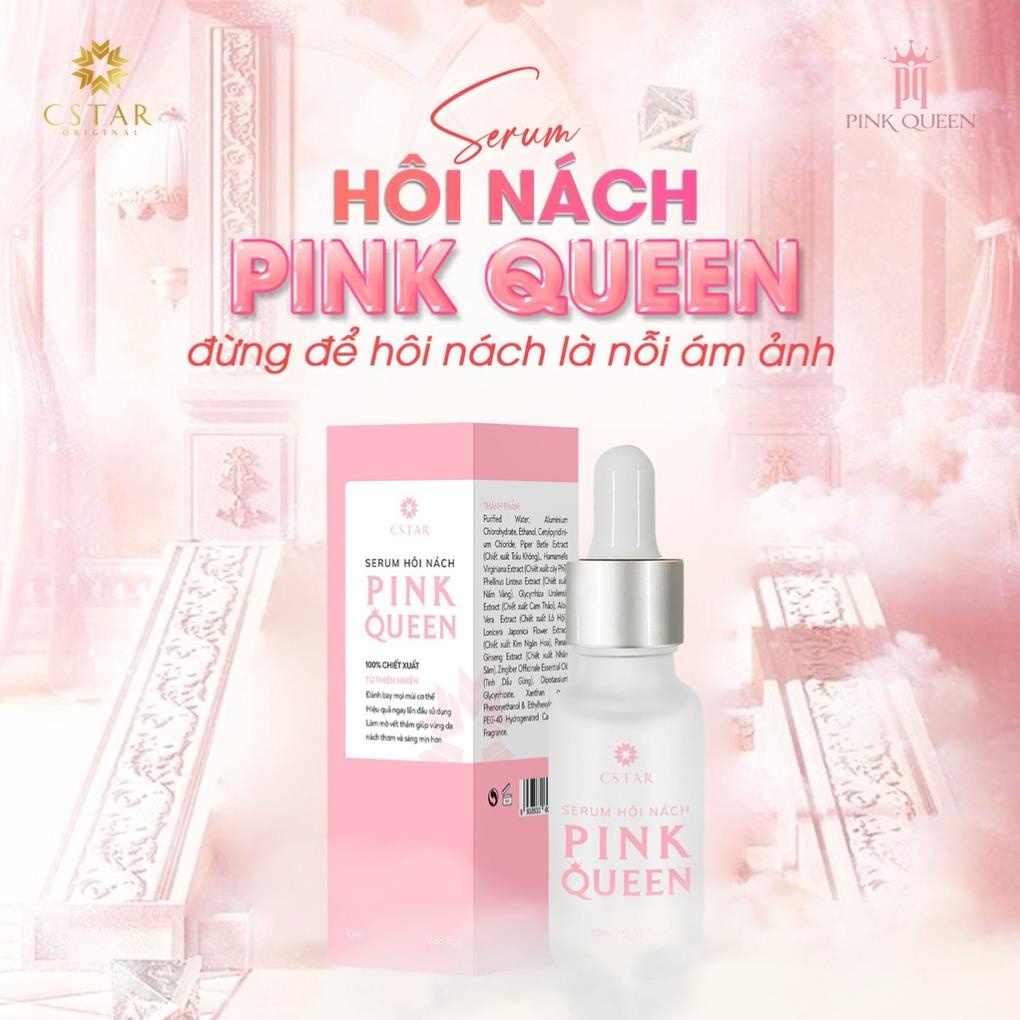 Serum hôi nách pink queen,hôi nách hôi chân pink queen-Chính hãng giảm hôi nách hôi chân hiệu quả