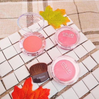 Phấn Má Ngọc Trai CELLIO Shining Blusher (Loại Nhỏ)