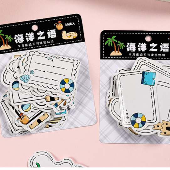 Gói Sticker dán nhãn Creative Pocket Book