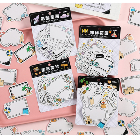 Gói Sticker dán nhãn Creative Pocket Book