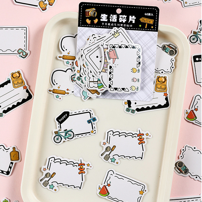 Gói Sticker dán nhãn Creative Pocket Book