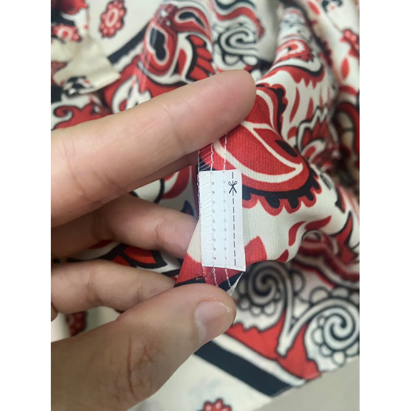 Đầm lụa zara đắp chéo