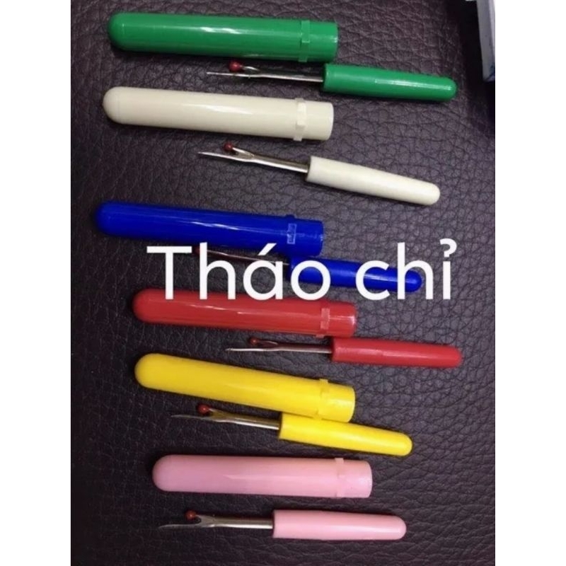 cây tháo chỉ và rọc khuyết (khuy) cán nhựa loại nhỏ