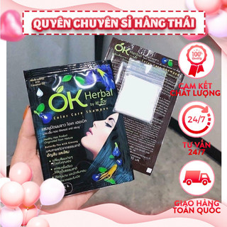 DẦU GỘI NHUỘM MÀU NHÂN SÂM ok thái lan