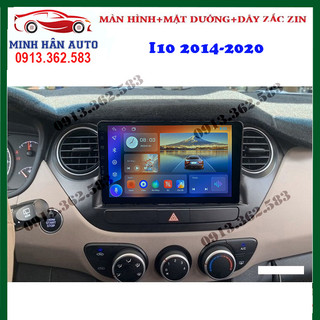 Màn hình DVD android WIFI RAM2 ROM32G xe I10, tích hợp vô lăng, ra lệnh giọng nói