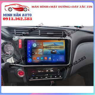Màn hình dvd android 10. WIFI RAM 2G ROM 32G cho xe HONDA CITY 2014- 2018 cao cấp, màn hình xe city 2017, 2018