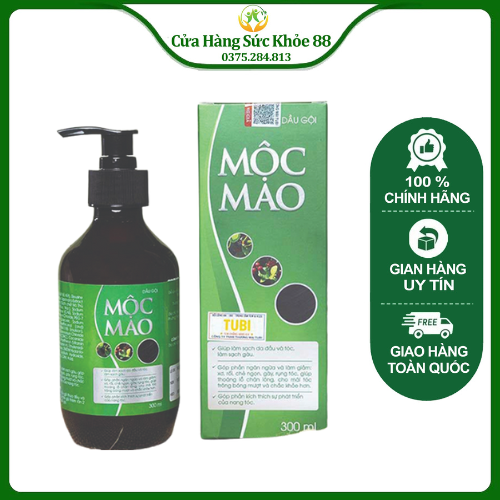 Mộc Mao dầu gội đầu hỗ trợ kích thích mọc tóc (chai 300ml) Yes