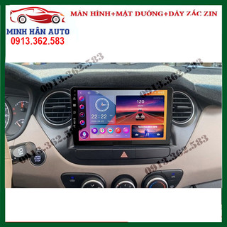 Bộ màn hình lắp sim xe I10 RAM 2G ROM 32G, DSP âm ly, IPS CHỐNG CHÓI, kính cường lực 2.5D, thu phát wifi
