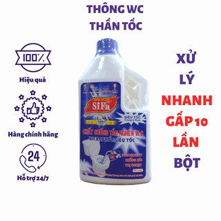 Chất chống tắc nghẽn thông cầu cống cực nhanh- Thông Cầu Cống Siêu Tốc SIFA hiệu quả-Moonshop