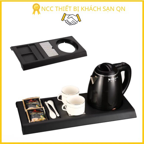 Khay để ấm siêu tốc/ khay để gói trà, cà phê dùng cho nhà nghỉ, khách sạn, Hãng NAST
