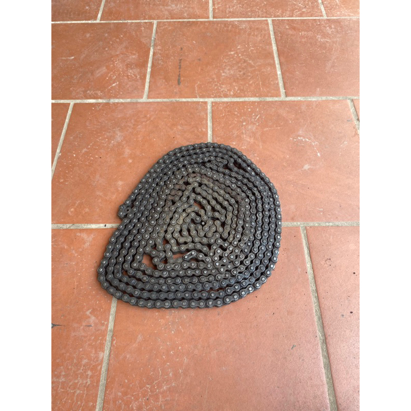 Xích xe máy honda chế lò quay vịt  _ Máy quay vịt