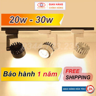 Đèn Rọi Ray Công Suất 20W, Đèn Spotlight Thanh Ray,Đèn Rọi Khuỷu Cob Trang Trí Cửa Hàng Haledco Bảo Hành 12 Tháng