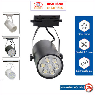 Đèn rọi ray, đèn rọi tranh công suất 7w, 12w mắt hạt haledco siêu sáng bảo hành 12 tháng