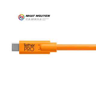 Dây Tether Tools - Cáp TetherPro USB 3.0 to USB C - Dài 4.6m- Màu Cam