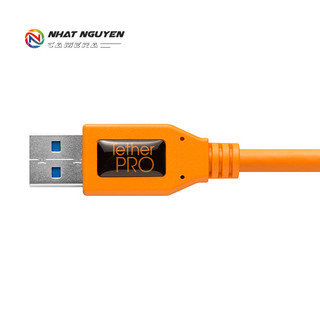Dây Tether Tools - Cáp TetherPro USB 3.0 to USB C - Dài 4.6m- Màu Cam