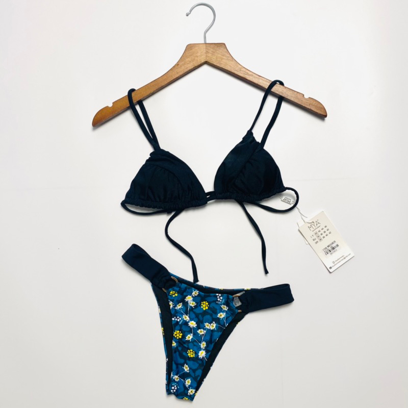 Bikini 2 mảnh màu đen cách điệu sexy hàng xuất khẩu xịn, form dáng chuẩn giá hạt dẻ