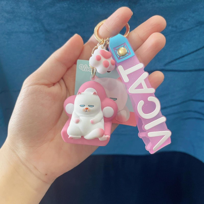 MÓC KHOÁ MÈO LƯỜI - VIVICAT