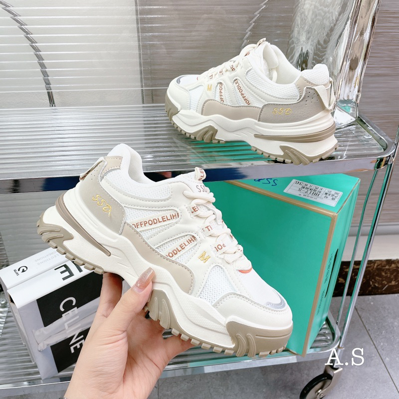 Giày nữ thể thao đôn đế cực chất