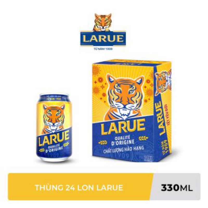 thùng 24 lon bia Larue- hàng có sẵn