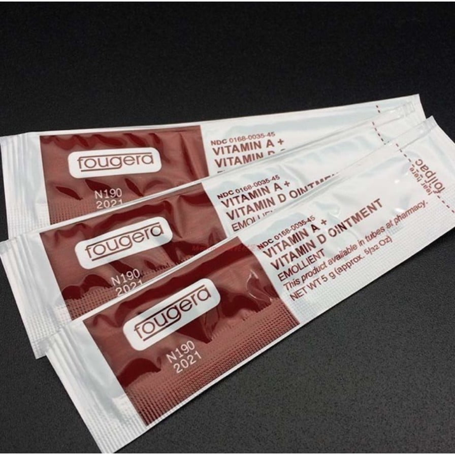 Kem dưỡng ẩm fougera vitamin a&d ointment chăm sóc phun môi mày xăm hình