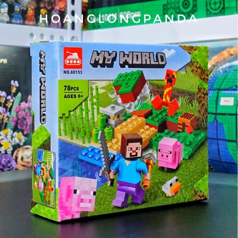 Lắp ráp LARI 60153 | 21177 The Creeper Ambush | 78 chi tiết
