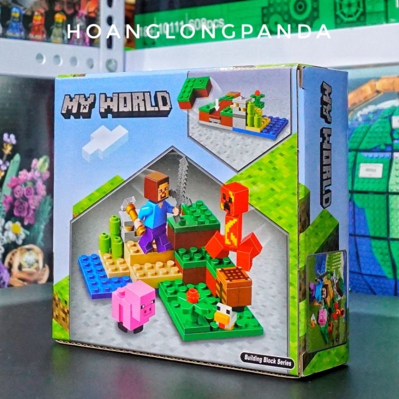 Lắp ráp LARI 60153 | 21177 The Creeper Ambush | 78 chi tiết