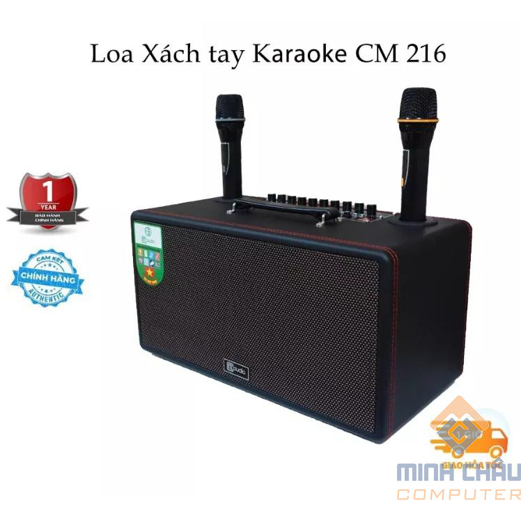 Loa valy Karaoke CM audio CM 216 - Hàng chính hãng