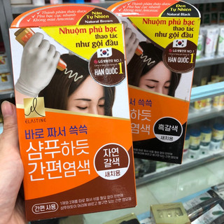 Nhuộm thảo dược elastine hàn quốc 20g