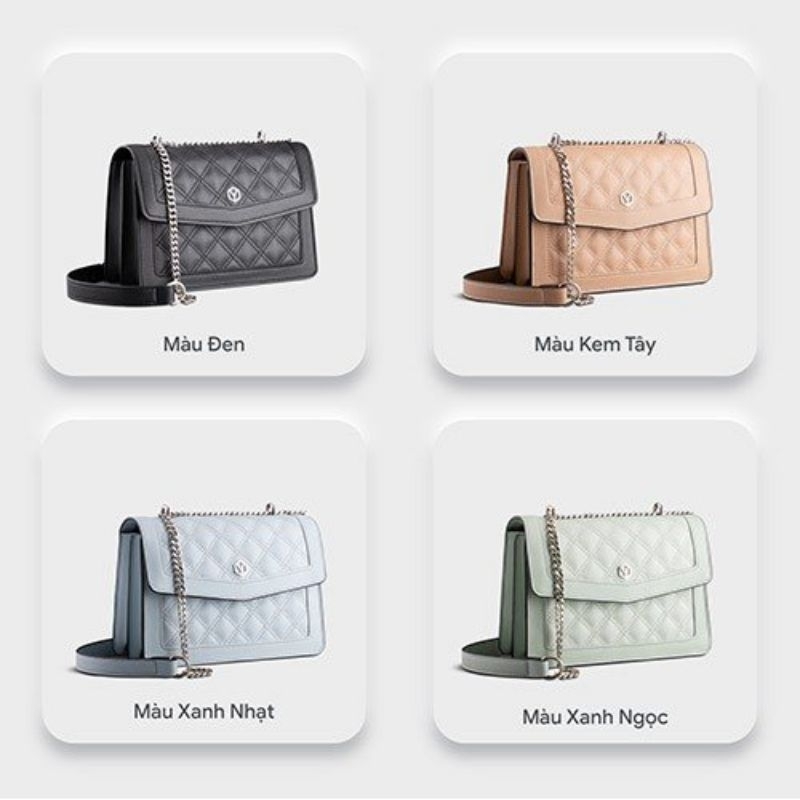 Túi đeo chéo nữ Thời Trang _YUUMY Seasand YN140 _sản phẩm chính Hãng bảo hành12 tháng