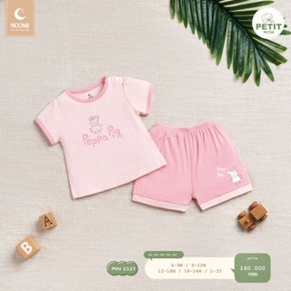 Moon_ Bộ cộc tay Petit Moon cho bé