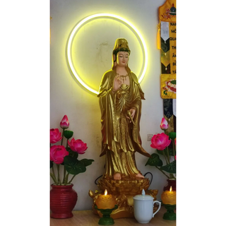 Vòng đèn neon led 10cm kèm theo nguồn