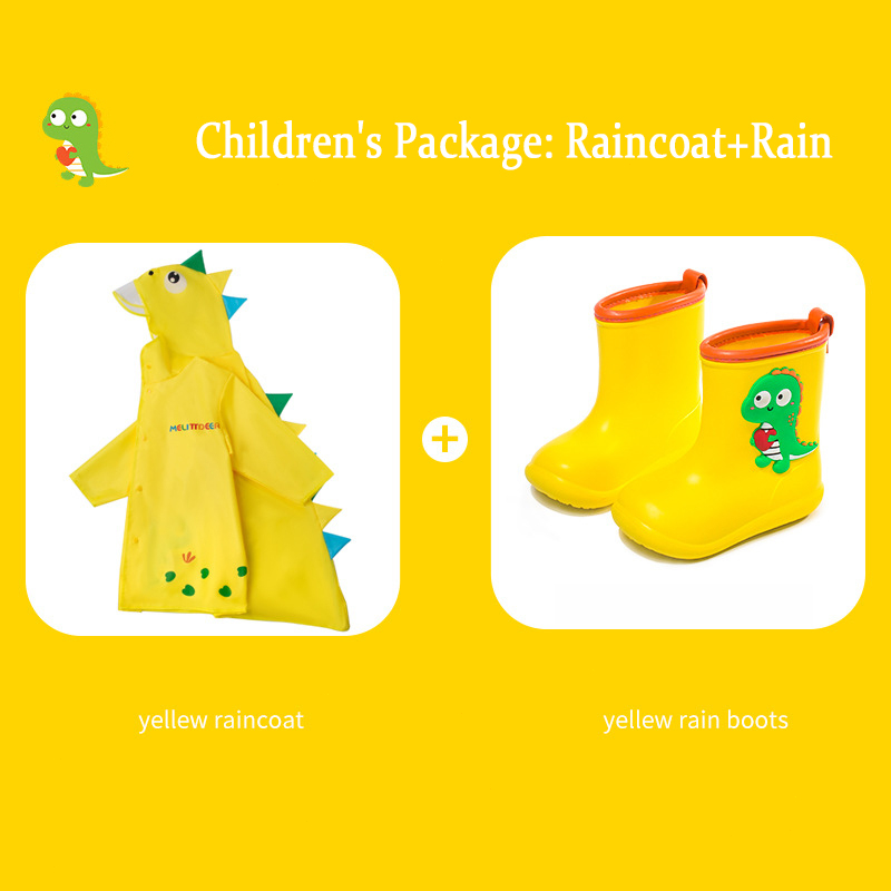 🔥có hàng sẵn🔥 áo mưa cho bé Melittdeer Nhựa An Toàn Sức Khỏe, Không Thấm Nước