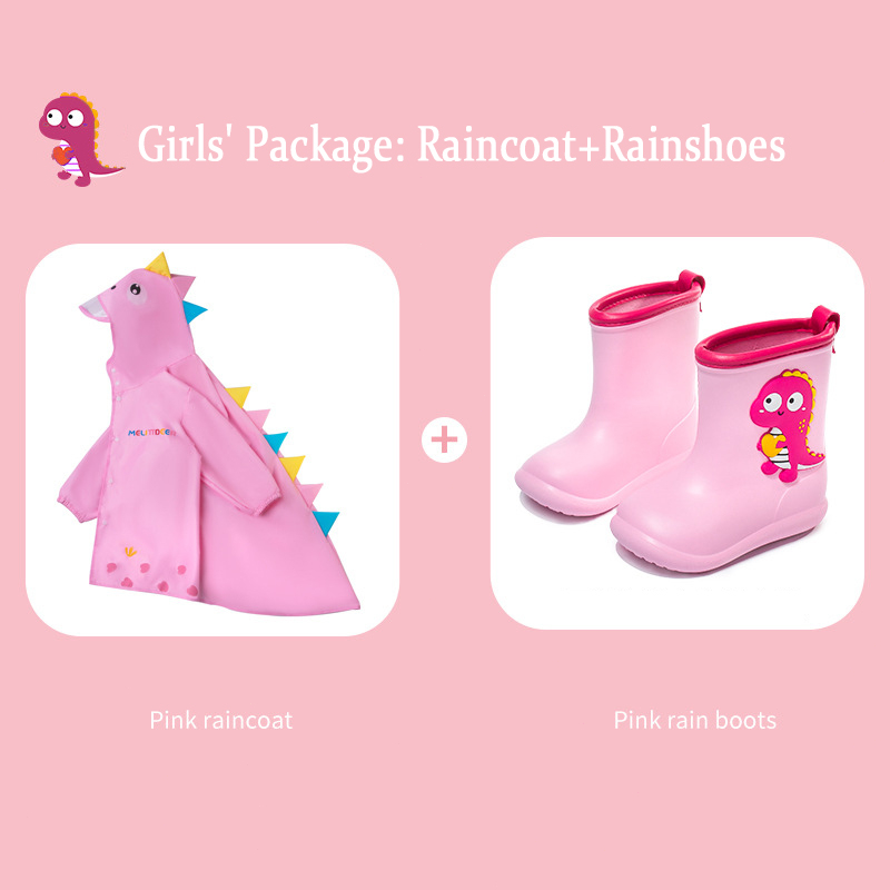 🔥có hàng sẵn🔥 áo mưa cho bé Melittdeer Nhựa An Toàn Sức Khỏe, Không Thấm Nước