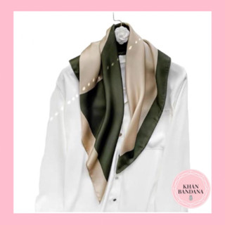 Khăn lụa vuông size 70x70cm choàng cổ thanh lịch