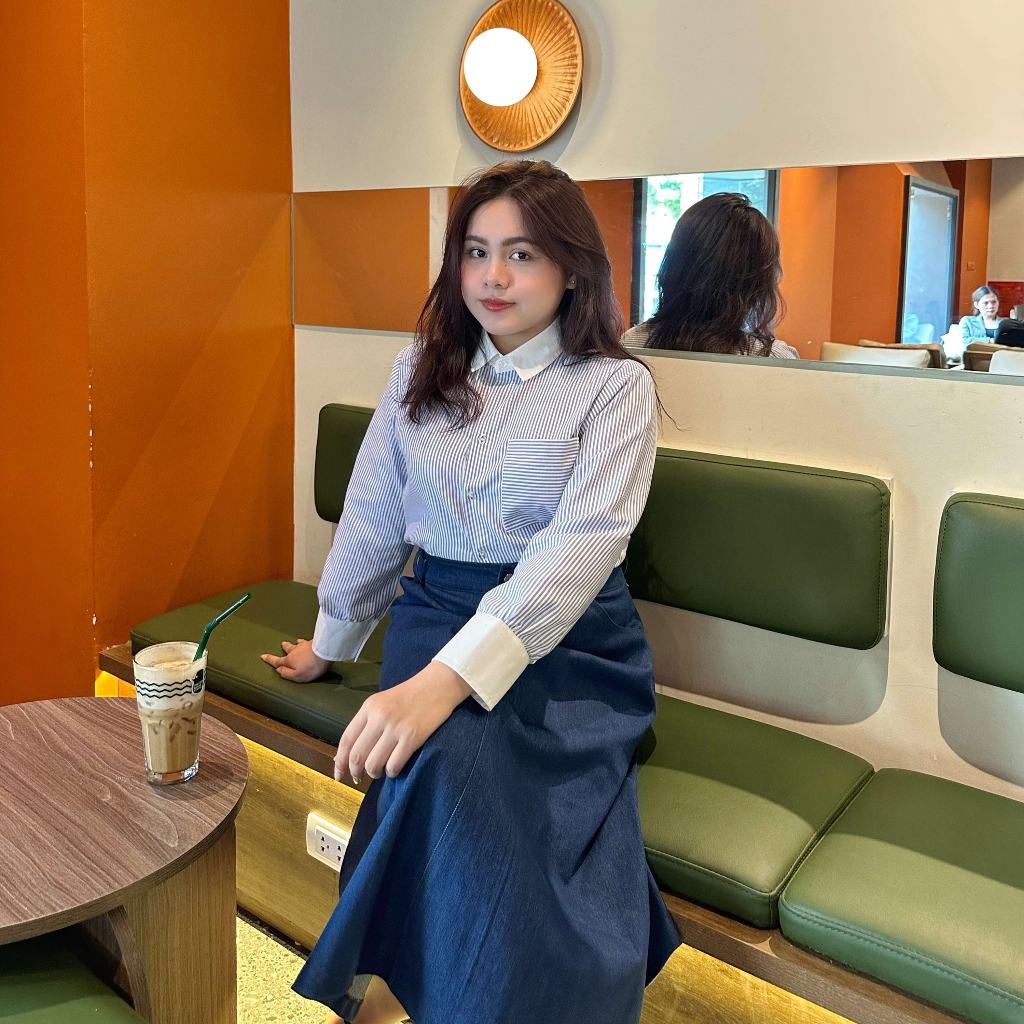 Áo sơ mi đũi cotton ⚡️𝐁𝐈𝐆𝐒𝐈𝐙𝐄⚡️ cao cấp Hàn Quốc - SAFARI SHIRT (T-Ju thiết kế)