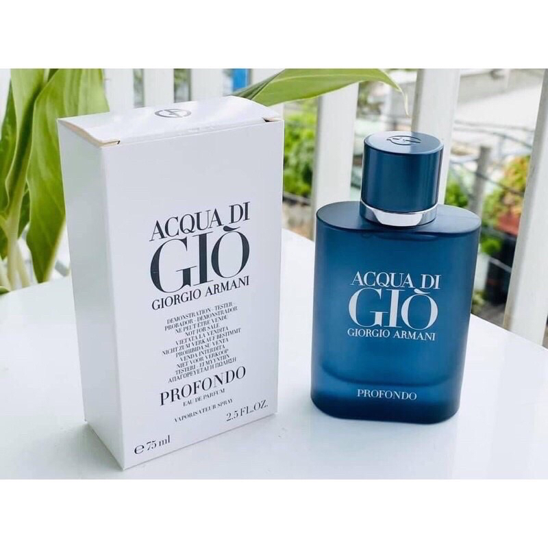 Nước hoa Giorgio Armani Acqua di giò Profondo  15ml, 75ml, 125ml