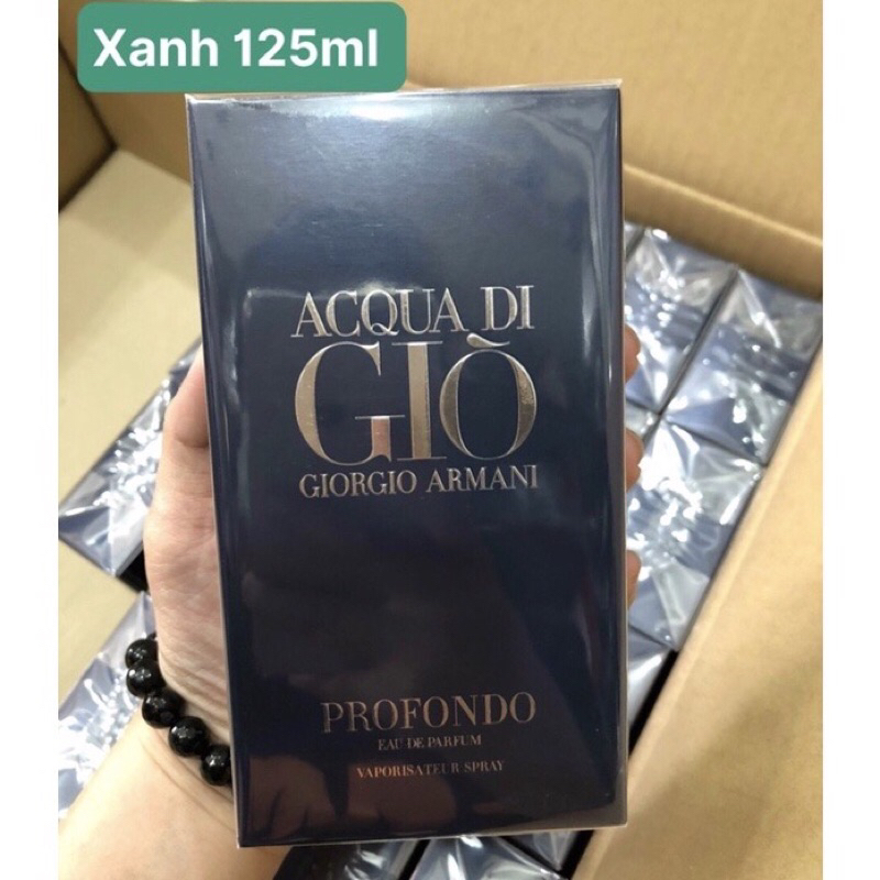 Nước hoa Giorgio Armani Acqua di giò Profondo  15ml, 75ml, 125ml