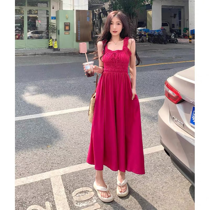 Váy dài maxi đi biển, dạo phố xu hướng 2023 mùa hè cực HOT( có ảnh thật)
