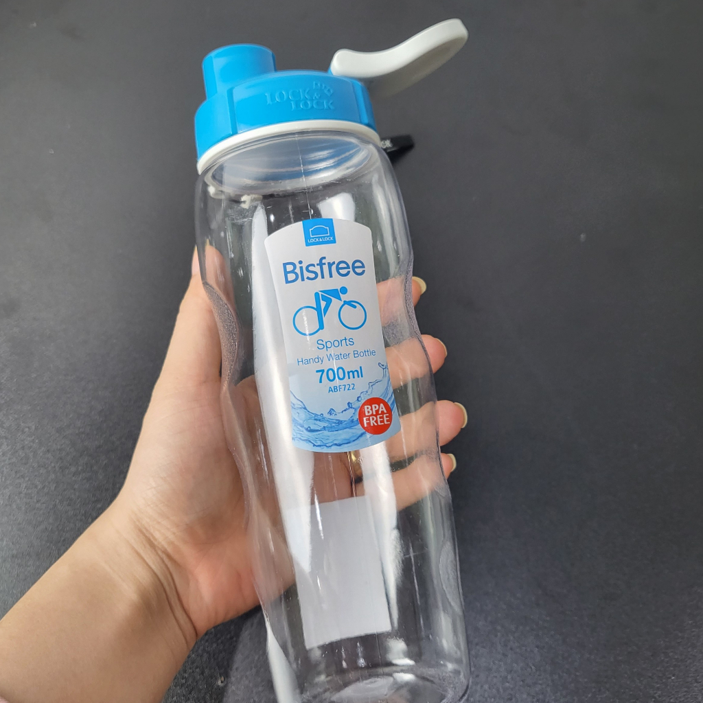 Bình nước thể thao LocknLock nhựa tritan an toàn sức khoẻ Handy Bottle 500ml ABF721 , 700ml ABF722- K2CMALL