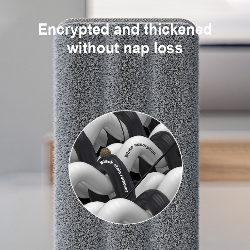 B 'Mop 2022, Một Loại Cây Lau Nhà Phẳng Màu Đỏ Hấp Thụ Nước Rảnh Tay Không Cần Lau Sàn Nhà Mới