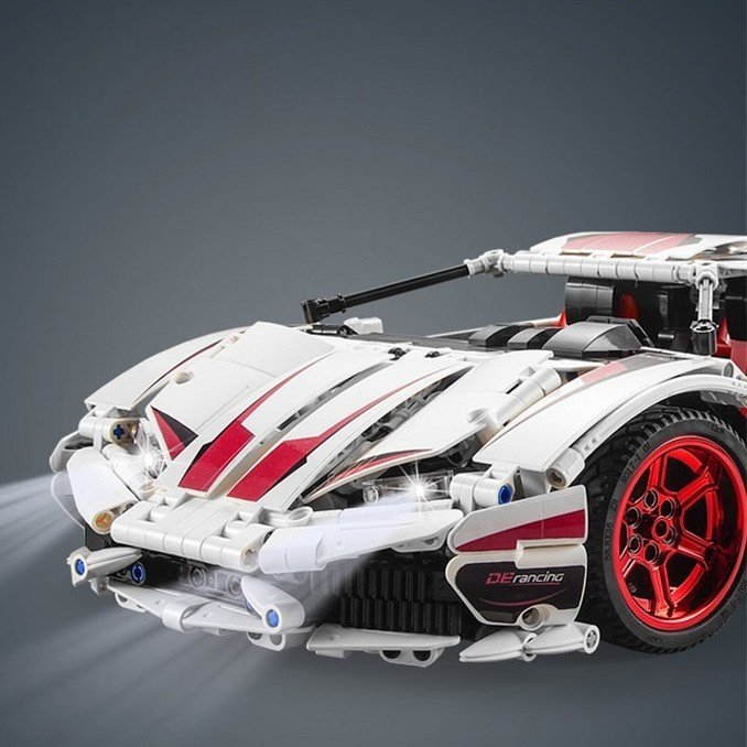 Mô Hình Lắp Ráp LEGO Nathashop Siêu Xe Lamborghini Huracan tỉ lệ 1:10