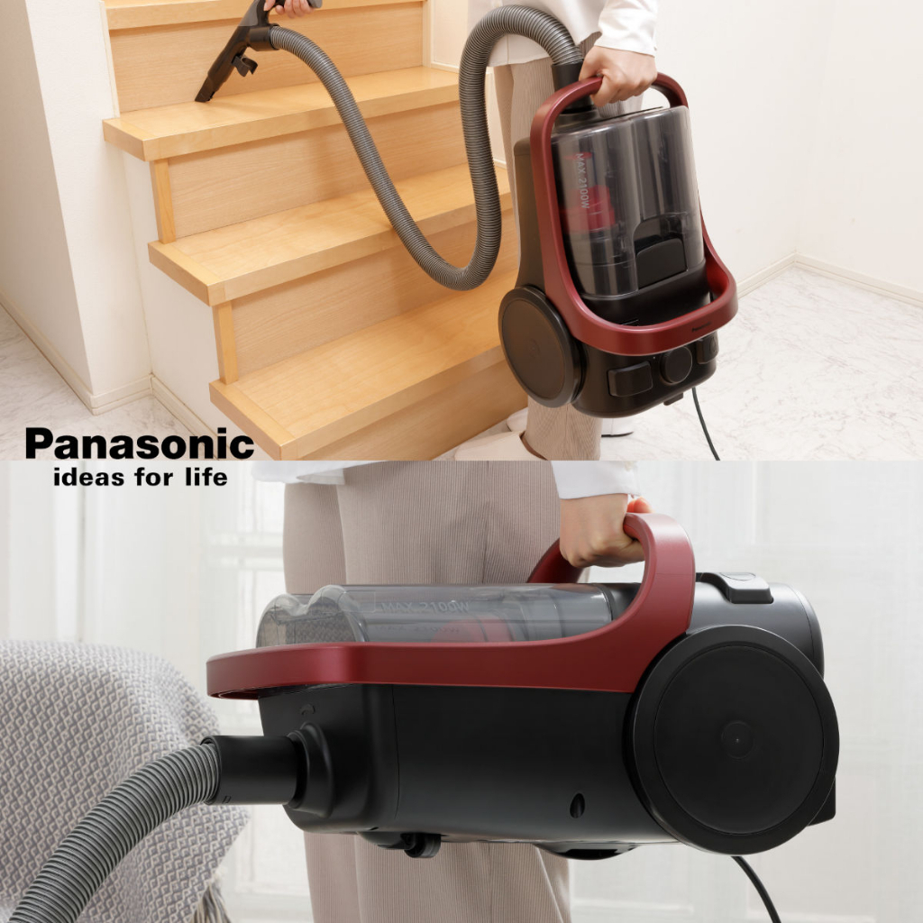 Máy Hút Bụi Dạng Hộp Panasonic MC-CL607RN49, Công suất 2100W - Bảo Hành 12 Tháng