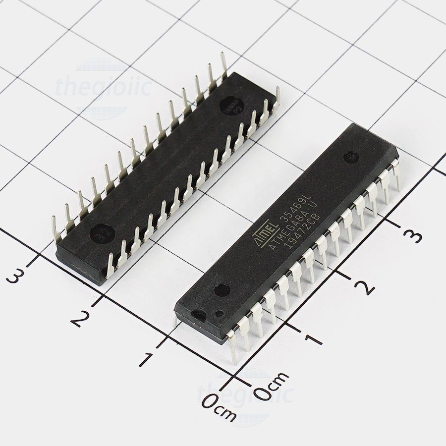 ATMEGA8A-PU, 8-Bit AVR Microcontroller, 16MHz, 8KB FLASH, 28-DIP LK1A-01
