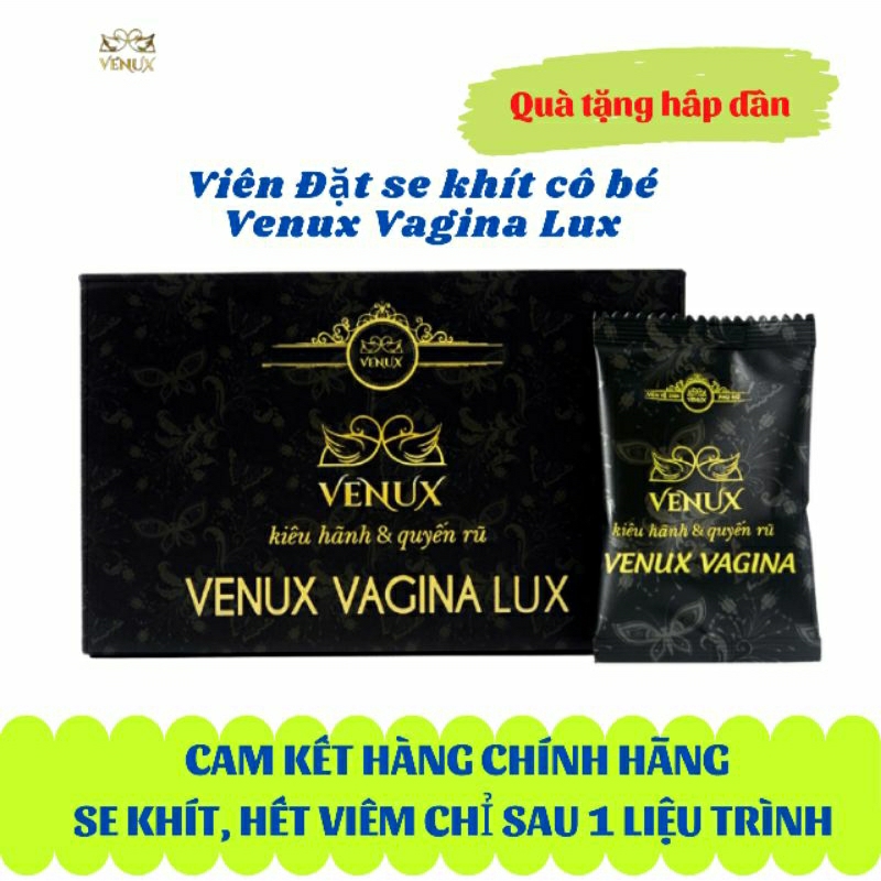 Viên Vệ Sinh Venux Vagina Thơm Hồng Khử Mùi
