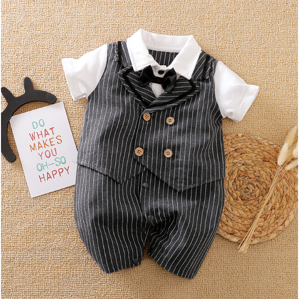 Body Vest Công Tử Cao Cấp - Cotton Thoáng khí,Thấm mồ hôi, Mềm mại, Bảo vệ làn da em bé. - Shubishop.vn